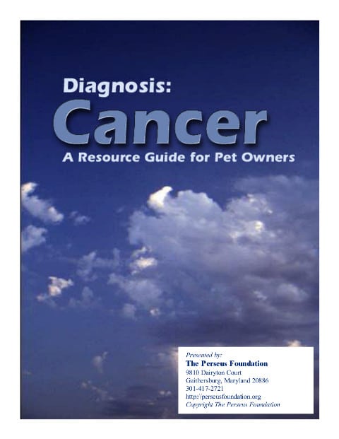 Free Pet Cancer Book