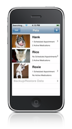 PetPhone iPhone Application