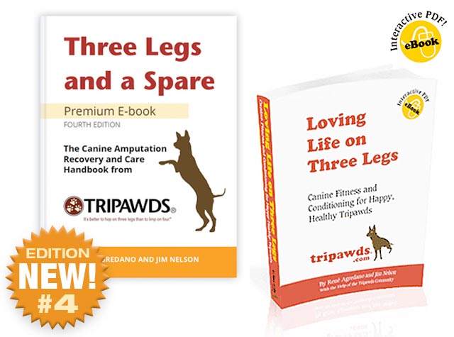 tripawds dog amputation book